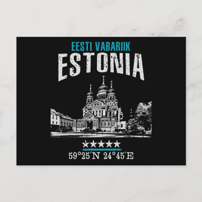 Estonia Postcard (Front)