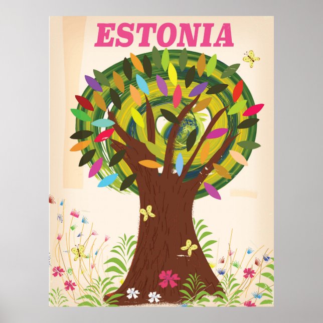 Estonia Promotional vacation poster (Front)