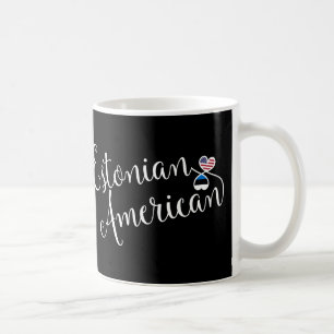 Estonian American Entwined Hearts Mug