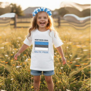 Estonian flag baby T-Shirt