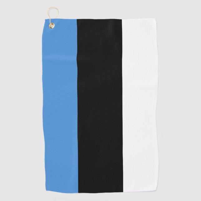 Estonian Flag & Estonia golf holiday /sports Towel (Front)
