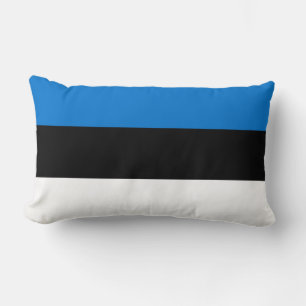 Estonian Flag Lumbar Cushion