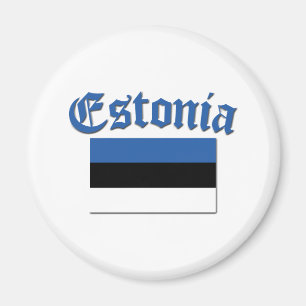 Estonian Flag Magnet