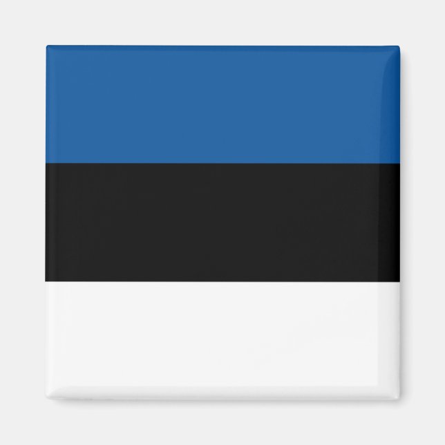 Estonian Flag Magnet (Front)