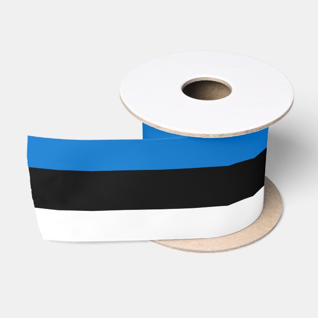 Estonian Flag Satin Ribbon (Spool)
