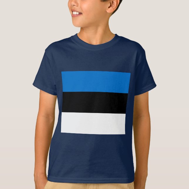 Estonian Flag T-Shirt (Front)