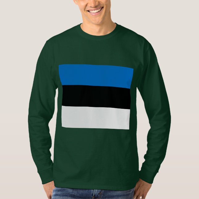 Estonian Flag T-Shirt (Front)