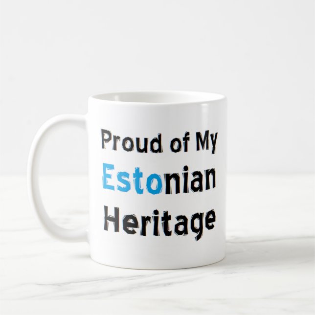 estonian heritage coffee mug (Left)