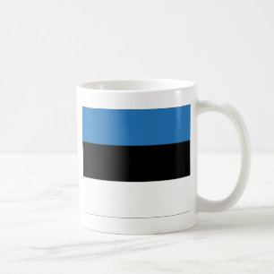 Estonian or Flag of Estonia Coffee Mug