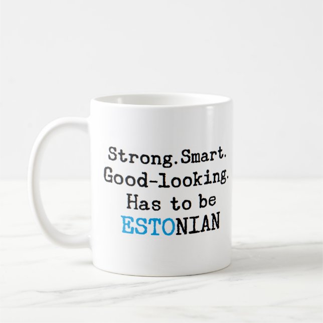 estonian strong coffee mug (Left)
