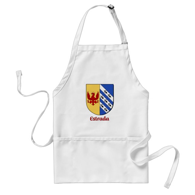 Estrada Family Shield Apron (Front)