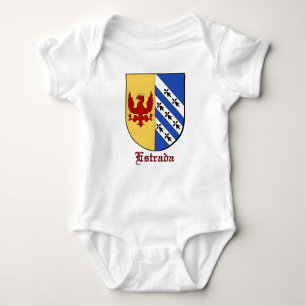 Estrada Family Shield Baby Bodysuit