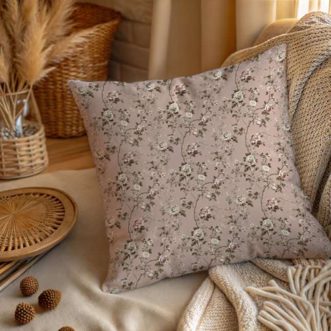 Estralaia Dusty Rose Pink Cushion (Creator Uploaded)
