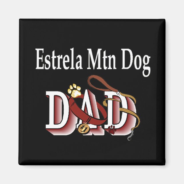 Estrela Mountain Dog DAD Magnet (Front)