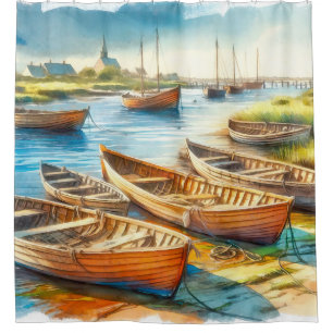 Estuary Rest Shower Curtain
