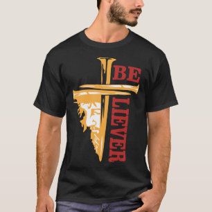esus Cross Nail Design – Powerful Christian T-Shirt
