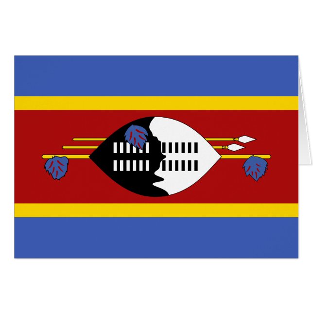 Eswatini Flag (Front Horizontal)