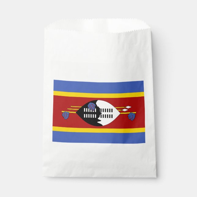 Eswatini Flag Favour Bag (Front)