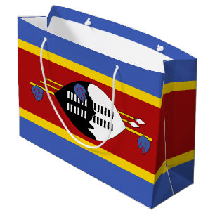 Eswatini Flag Large Gift Bag