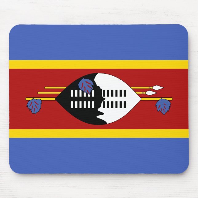 Eswatini Flag Mouse Pad (Front)