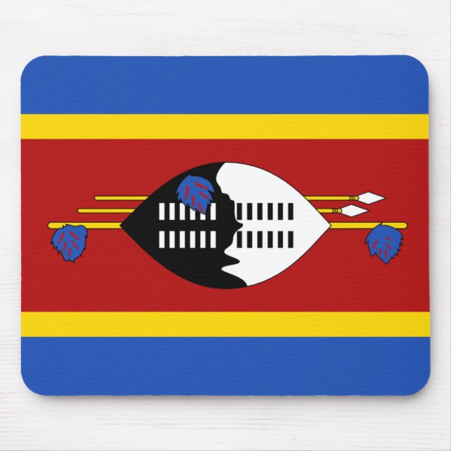 Eswatini Flag Mousepad (Front)