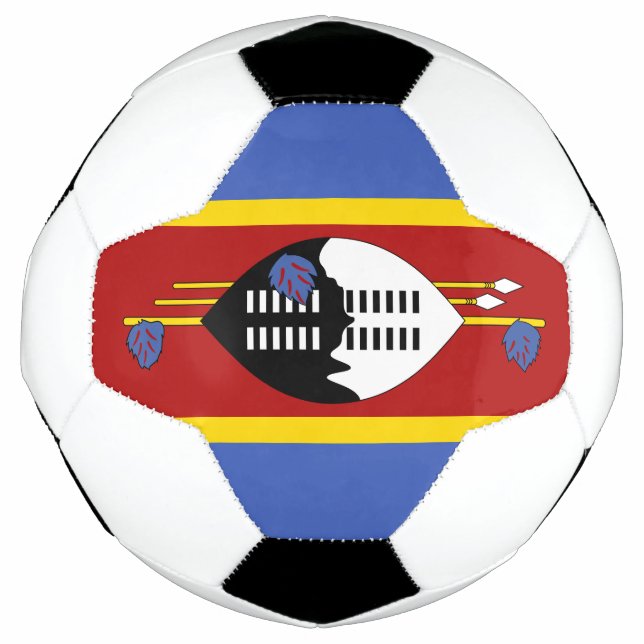 Eswatini Flag Soccer Ball (Front)