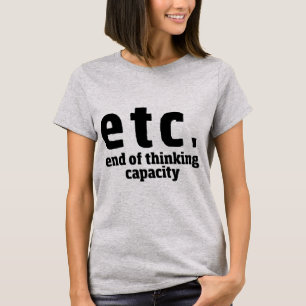et cetera T-Shirt