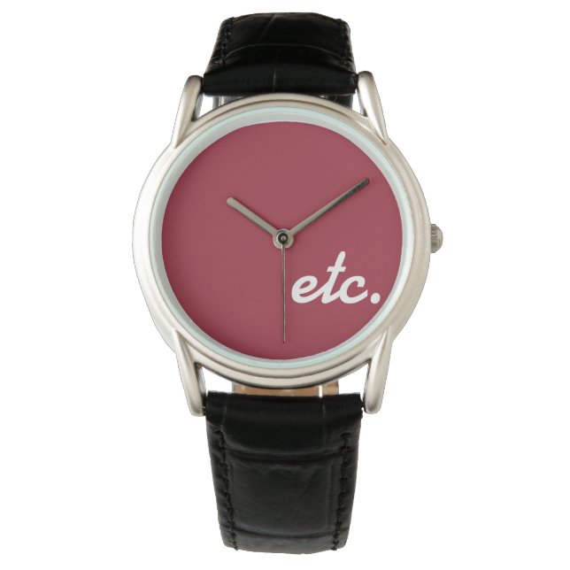 Et Cetera Watch (Front)