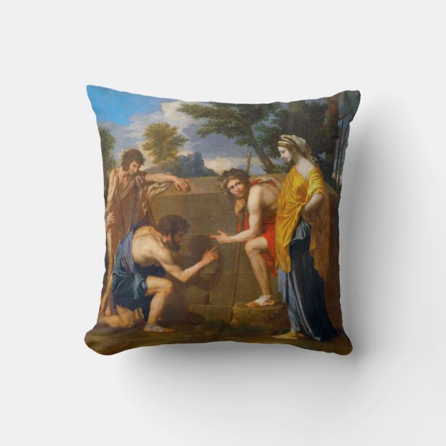 Et in Arcadia ego, Poussin Cushion (Front)