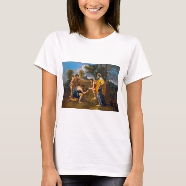 Et in Arcadia ego, Poussin T-Shirt (Front)