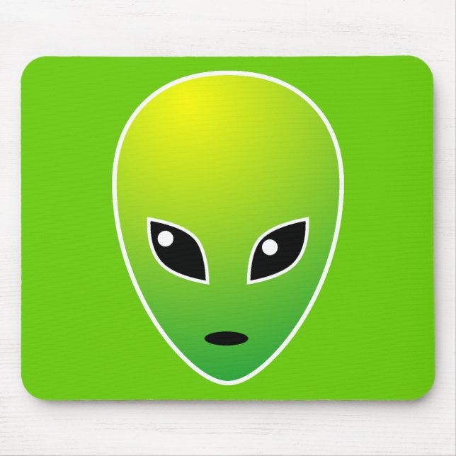ET - on Green Mouse Pad (Front)