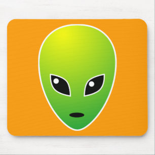 ET - on Orange Mouse Pad
