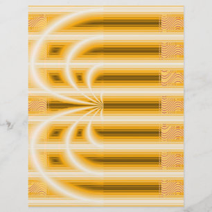 ET Retro Cathedral Scrapbook Paper 2-Sided Page