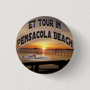 ET Tour in Pensacola Beach Buttonj 3 Cm Round Badge