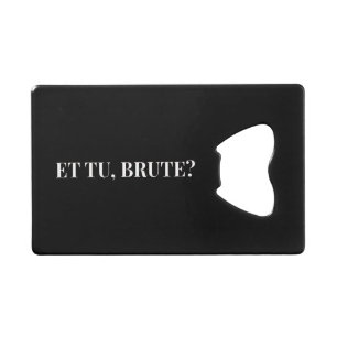Et Tu, Brute? Shakespeare's Julius Caesar III