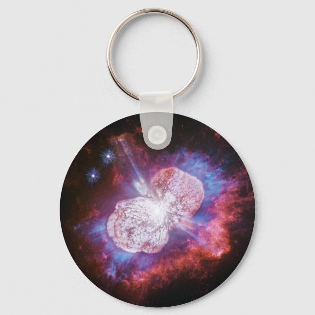 Eta Carinae Binary Star System Fireworks Key Ring (Front)