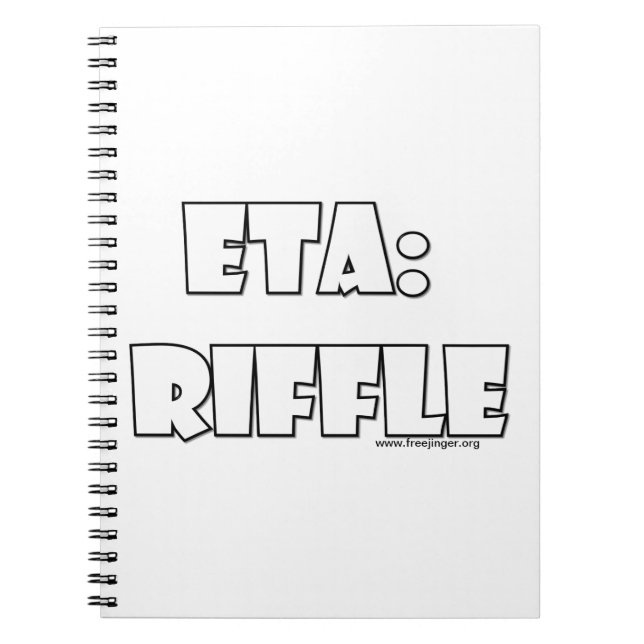 ETA: Riffle Notebook (Front)