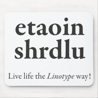 Etaoin Mouse Mat