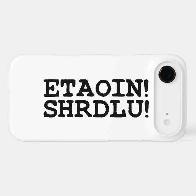 ETAOIN! SHRDLU! (Back (Horizontal))