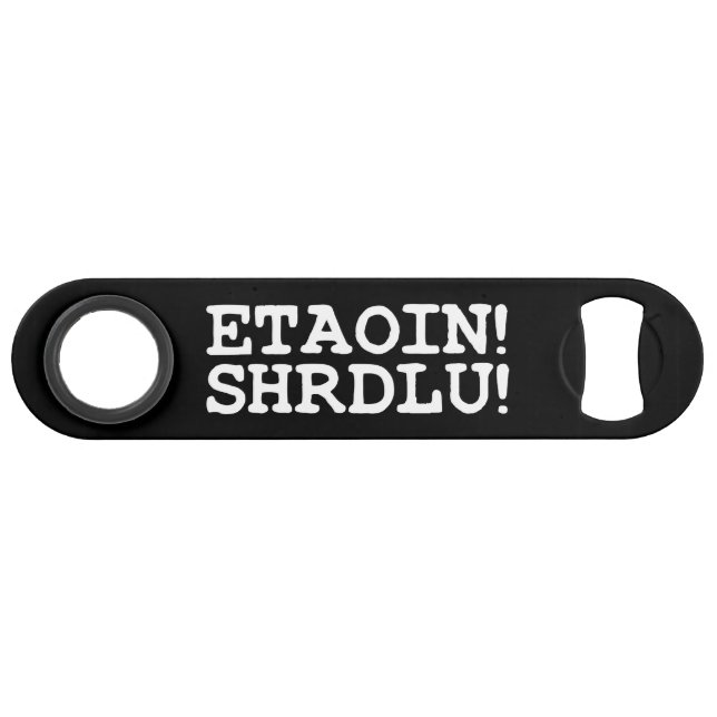 ETAOIN! SHRDLU! (Front (Horizontal))
