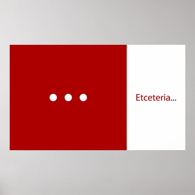 Etceteria Poster (Front)