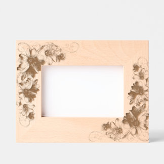 "Etched Blossom Frame" Etched Frames