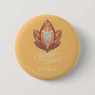 Eternal as the Stars Evenstar Graphic 6 Cm Round Badge