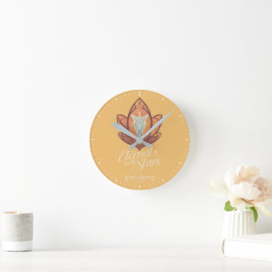 Eternal as the Stars Evenstar Graphic Round Clock