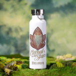 Eternal as the Stars Evenstar Graphic Water Bottle<br><div class="desc">Celebrate the timeless romance between Arwen and Aragorn with this elegant Lord of the Rings™ Evenstar design. Featuring a beautifully stylized Evenstar motif with delicate, flowing linework and warm autumnal tones, the artwork represents love and hope. Below, the phrase “Eternal as the Stars” adds a poetic touch, capturing the everlasting...</div>