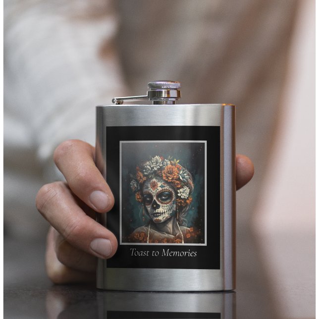 Eternal Beauty, custom Hip Flask (Creator Uploaded)
