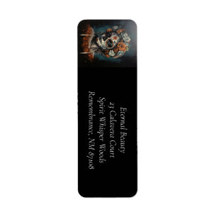Eternal Beauty, custom Return Address Label