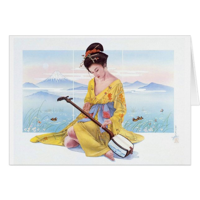 ETERNAL BEAUTY, JAPANESE GEISHA (Front Horizontal)