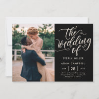 Eternal Bliss Editable Colour Wedding Invitation