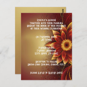 Eternal Bloom: A Timeless Celebration of Love Postcard